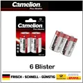 Produktbild: Mono Batterien Camelion Plus Alkaline 1,5V Batterien Typ D / LR20, 2er-Blister