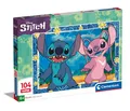 Produktbild: Disney Stitch Puzzle mit 104 Super-Teilen für Kinder ab 6 Jahren buntes Kinde...