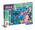 Produktbild: CLE Puzzle 104 SuperKolor Disney Stitch 27573