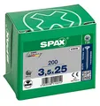 Produktbild: SPAX Senkkopf T20 Vollgewinde, 3.5x25, WIROX, 4CUT, 200 Stk