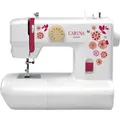 Produktbild: Carina Junior, Braun, Rot, Weiß, Gelb, Nähen, 4 mm, 5 mm, Elektro, 70 W - Braun/Rot/Weiß/Gelb
