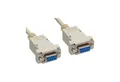 Produktbild: Inline InLine® Nullmodemkabel, 9pol Buchse / Buchse, geklippt, 3m Computer-Kabel