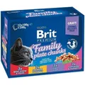 Produktbild: Brit Cat Pouches Familienteller 96x100g