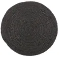 Produktbild: 2x Platzmatte Tischset Platzset Untersetzer Schwarz 35cm Jute Ib Laursen 6599-24