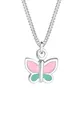 Produktbild: Elli Kinder-Kette mit Anhänger Schmetterling 925 Silber Emaille 36 cm - 0104991017_36