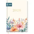 Produktbild: Großdruck-Kalender 2026 / A5 / Hibiskus / Häfft-Verlag