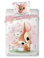 Produktbild: FARO pln Kinderbettwäsche Bettwäsche Reh, 1 teilig
