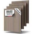 Produktbild: Dalsys - Akustikpaneele Holz - 60x60cm, 4 Stück, Eiche hell