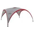 Produktbild: Coleman Shades of Rock Festival Shelter, 450x450x243cm, grau/rot