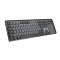 Produktbild: MX Mechanical Grafit, Taktile-Switches (Leise), DE-Layout (Qwertz), Logi Bolt Adapter, Bluetooth, USB-C, Unterstützt von Logi Options+