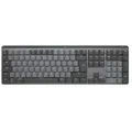Produktbild: LOGITECH MX Mechanical Graphite, LEDs weiß, Kailh Choc V2 LOW PROFILE BROWN, Logi Bolt, USB/Bluetooth, DE
