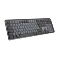 Produktbild: Logitech MX Mechanische kabellose beleuchtete Tastatur, Deutsches QWERTZ - Grau
