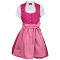Produktbild: Ramona Lippert Dirndl Charlotta - pink - Größe 86-164 - Kinderdirndl mit Bluse 86/92