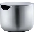 Produktbild: Blomus Zuckerdose Basic, silber, aus Edelstahl, mit Deckel, 5,2 x 6,6 cm