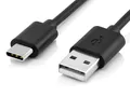 Produktbild: 2m USB-C Ladekabel Schwarz – USB 2.0 Schnellladen für Smartphone & Tablet Reekin