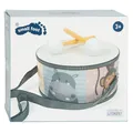 Produktbild: Kleiner Fuß - Holztrommel wilde Tiere mit Stöcken, 3dlg.