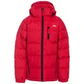 Produktbild: Trespass Tuff, Red, 9/10, Wasserdichte Regenjacke mit abnehmbarer Kapuze für Kinder / Kleinkinder / Jungen 2-12 Jahre, 9-10 Jahre, Rot