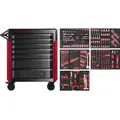 Produktbild: Kraftwerk PRO LINE Werkstattwagen PT800 7 Schubladen 283-tlg.