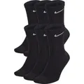 Produktbild: NIKE U Nk Everyday Cush Crw 6Pr 132 Socken schwarz L - Schwarz - L