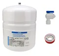 Produktbild: Wassertank Osmose Stahl 2,1 Gal. ca. 8 L Vorratsbehälter + Tankhahn + Teflonband