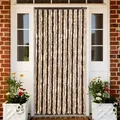 Produktbild: vidaXL Insektenschutz-Vorhang Beige und Hellbraun 90x220 cm Chenille