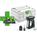 Produktbild: C 18-Basic-4,0 Akku Bohrschrauber 18 v 45 Nm Brushless ( 577050 ) + 1x Akku 4,0 Ah + Systainer - ohne Ladegerät - Festool