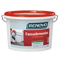 Produktbild: Fassadenweiss Acrylat weiß 5 L matt Fassadenfarbe Renovo
