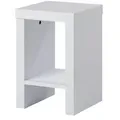 Produktbild: Beistelltisch   ¦ weiß ¦ Maße (cm): B: 25 H: 40 T: 25.0