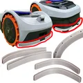 Produktbild: Axis Line 4x Kantenschutz kompatibel mit Rasenmäher Segway Navimow i105e & i108e
