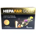 Produktbild: Hepafar Gold HepaFar Gold Kapslen, 18,2 g, Cellulose Kapsel – Glutenfrei – Lactosefrei - Glutenfrei