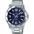 Produktbild: Casio DIVER Herrenuhr (Ø 45 mm) - Silber/Dunkelblau