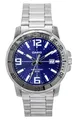 Produktbild: Casio Enticer Analog Edelstahl Blaues Zifferblatt Quarz MTP-VD01D-2BV Herrenuhr