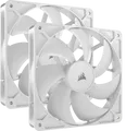 Produktbild: Corsair RS140 Dual Pack - Gehäuselüfter - 140 mm - weiß (Packung mit 2)