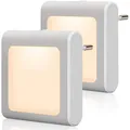 Produktbild: Emotionlite Steck-Nachtlicht 2 Stück Dämmerungssensor dimmbar 0,5W warmweiß LED