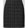 Produktbild: comma Minirock mit Strukturmuster in Black, Größe 34
