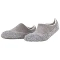 Produktbild: FALKE Socken Cosyshoe Hausschuhe (1-Paar) mit Merinowolle & rutschhemmender Sohle grau 37-38