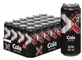 Produktbild: X QUADRAT® - X² Cola - Biermix mit Cola - Dosen-Bier (24x0,5L)