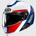 Produktbild: Helm Modular HJC i91 Bina MC21 Rot Weiss Blau GRÖSSE S