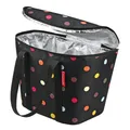 Produktbild: KLICKfix Thermo-Tasche für Lenkerkorb dots,34x26x25 cm, schwarz/bunt