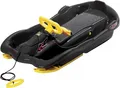 Produktbild: AlpenGaudi Alpenspace Lenkrodel Schwarz Bob Lenkrad Lenkbob Schlitten Rodel Neu