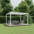 Produktbild: Ximax Pergola Shade Aluminium 300 cm x 400 cm Weiß inkl. Beleuchtung