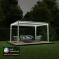Produktbild: Ximax Aluminium Pergola Shade Beschattungssystem mit Lamellendach 300 x 400 cm i...