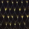 Produktbild: 240er LED-Lichternetz innen u. außen Lichtfarbe warmweiss Kabelfarbe transparent