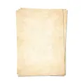 Produktbild: 50 x PRESENTOU Briefpapier beidseitig bedruckt 120 Gramm Papier | Motivpapier Urkundenpapier Urkunde Speisekarte Liebesbrief (Vintage Hell, 50 Bögen)