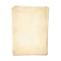 Produktbild: 50 x Briefpapier beidseitig bedruckt 120 Gramm Papier | Motivpapier Urkundenp...