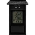 Produktbild: Digital Gewächshaus-Thermometer Max Meine - Wandmontage, Schwarz, -20-50°C