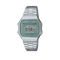 Produktbild: Casio A168WA-3AYES Armbanduhr Digital 36 Edelstahl Silber Unisex