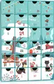 Produktbild: BRUBAKER Adventskalender für Katzen und Katzenliebhaber zum Befüllen - DIY Weihnachtskalender für Leckerlis, Snacks, Süßigkeiten oder andere Überraschungen - Haustier Kalender mit 24 Türchen
