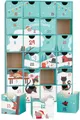 Produktbild: BRUBAKER befüllbarer Adventskalender DIY Weihnachtskalender für Katzen zum Befüllen - Haustier Kalender (mit 24 Türchen, 1-tlg), Kalender für Leckerlis Snacks Süßigkeiten