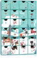 Produktbild: BRUBAKER Adventskalender DIY zum Selbstbefüllen für Katzen oder Katzenliebhaber